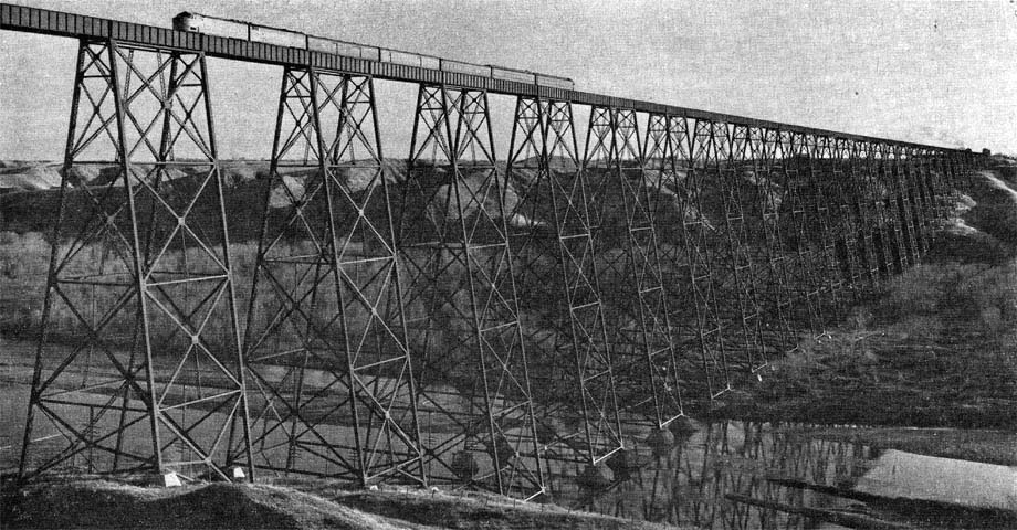 The Lethbridge Viaduct.