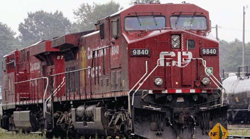 Two CP units unrelated to the derailment.