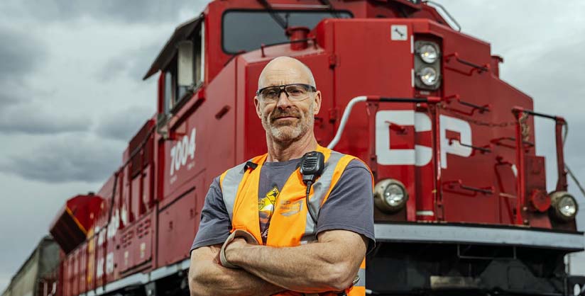 A Canadian Pacific employee.