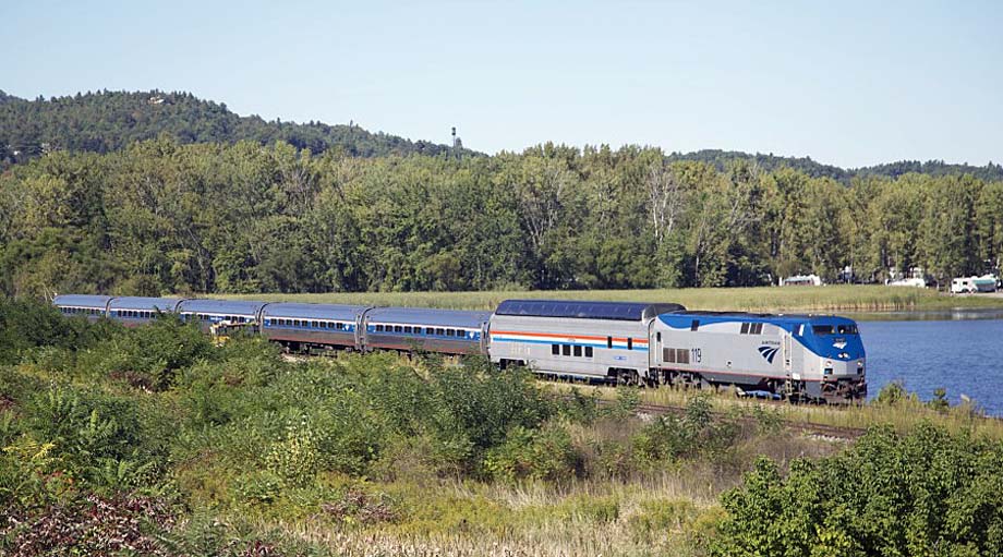 An Amtrak Hiawatha.