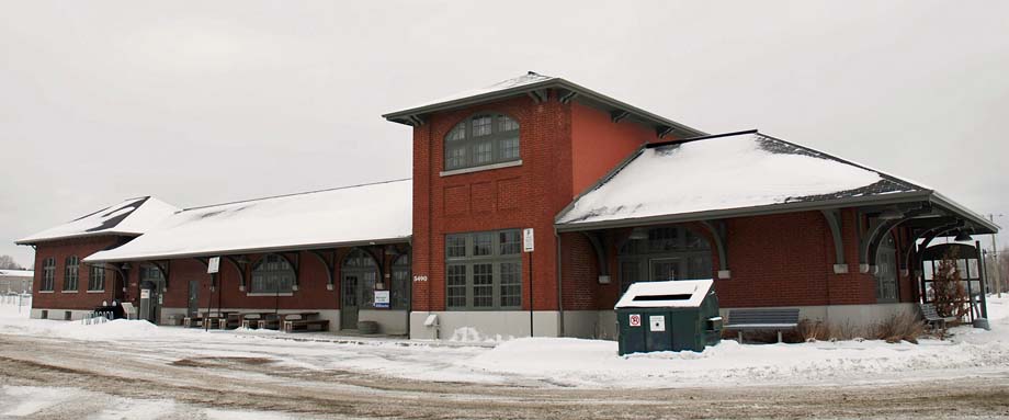 The Lake Megantic station.