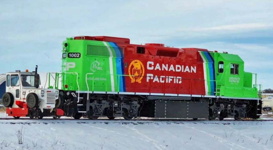 Canadian Pacific's second Hydrogen-Electric conversion.
