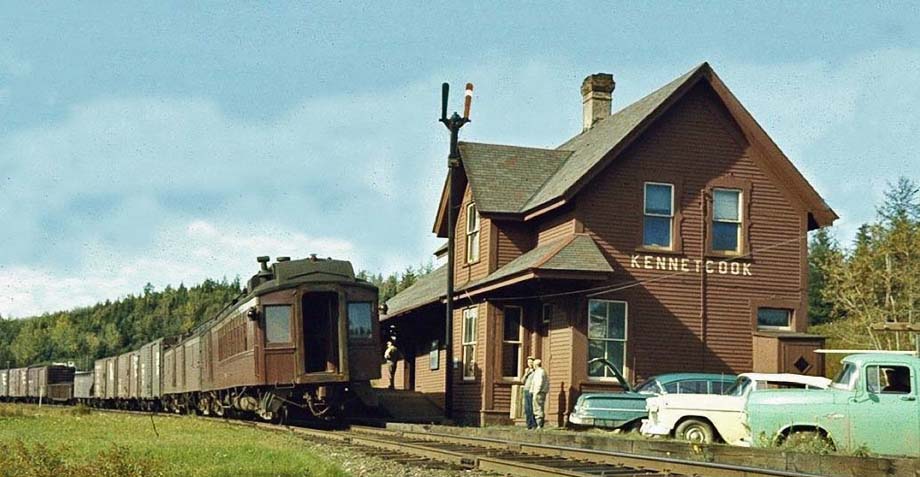 Kenetcook station on the Dominion Atlantic Railway.