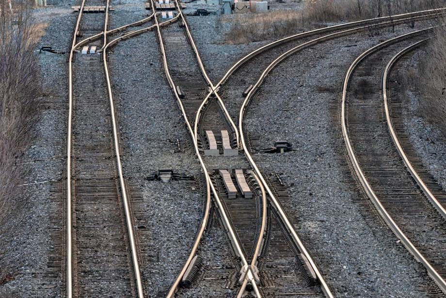 Switches and trackage.