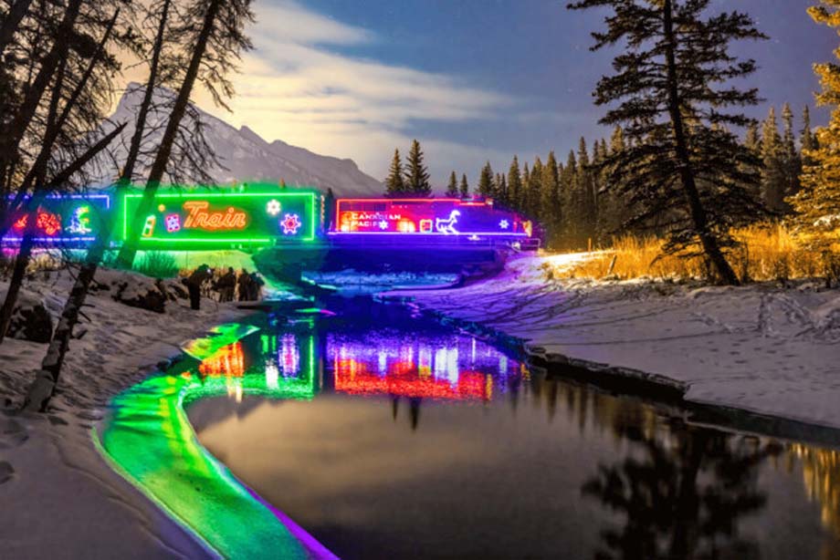 The CPKC Holiday Train.