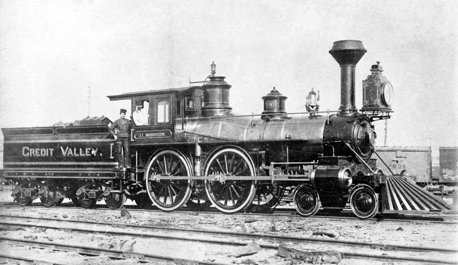 A Credit Valley Railway locomotive.